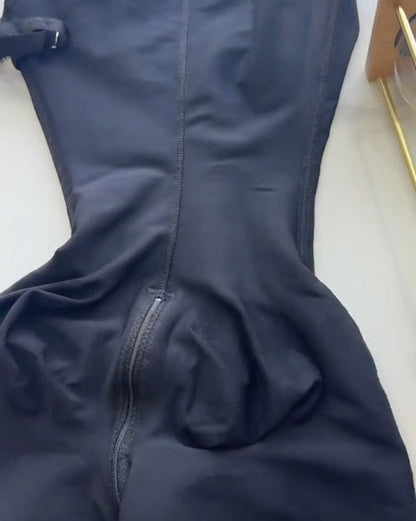 Shapshe® Fajas Colombianas Hohe Kompression Haken- und Ösen Bauchweg Formende Sanduhr Shapewear