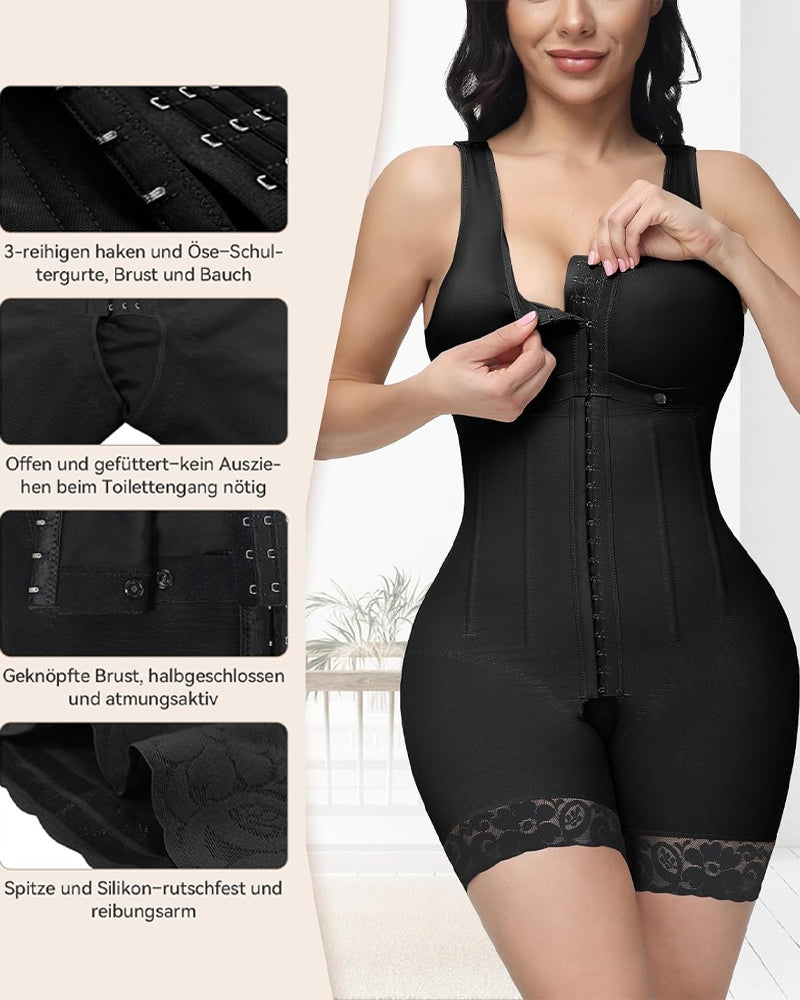 Shapshe® Damen Fajas Colombianas Body Shapers mit starker Kompression und BH