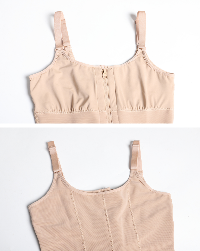 Fajas Colombianas Kompressions Bodyformer mit Reißverschluss