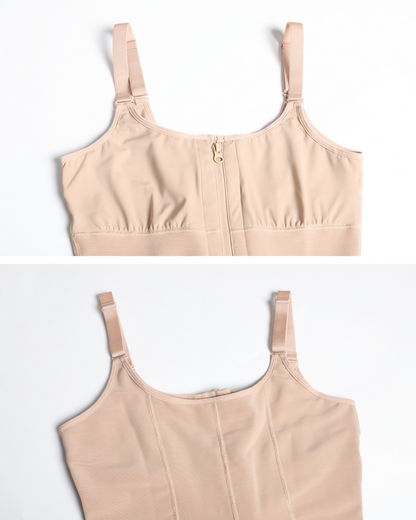 Fajas Colombianas Kompressions Bodyformer mit Reißverschluss