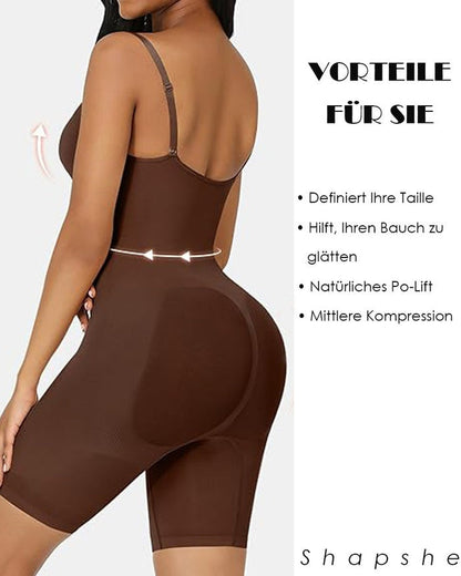 Shapshe® Modellierender Body Shaper Bauchweg Korsett Shapewear