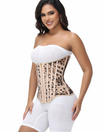 Shapshe® Damen Kurvenförmiger Knochen Taillentrainer Hohe Kompression Bauchweg Bauchgürtel