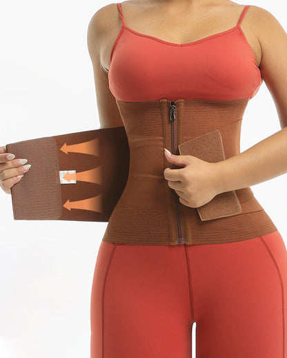 Doppelter Kompressions Taillentrainer Korsettgürtel