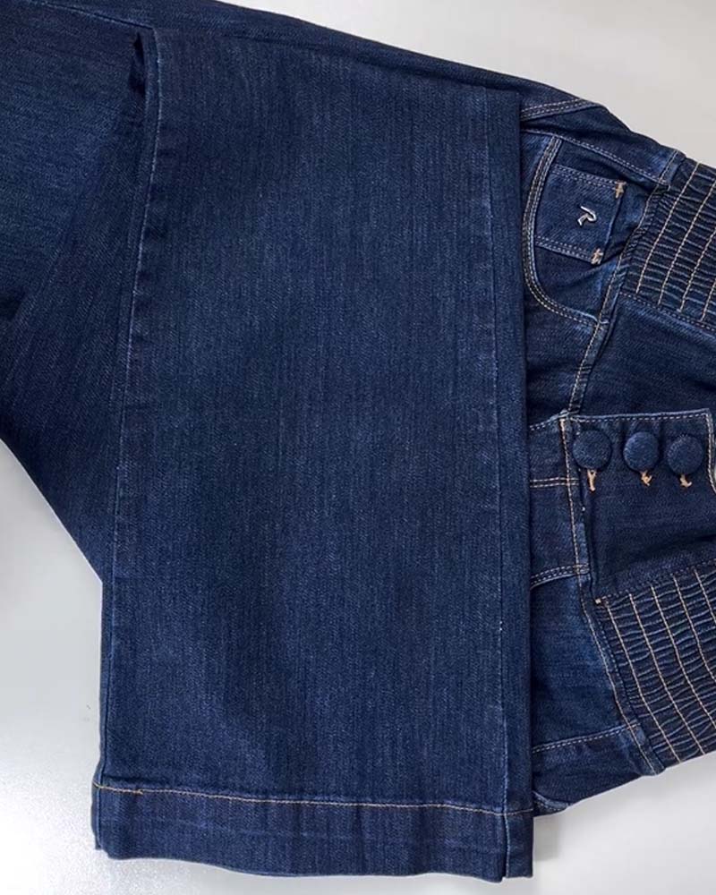 Shapshe® Damen Hohe Taille Skinny Flared Jeans Mit Elastischem Bund