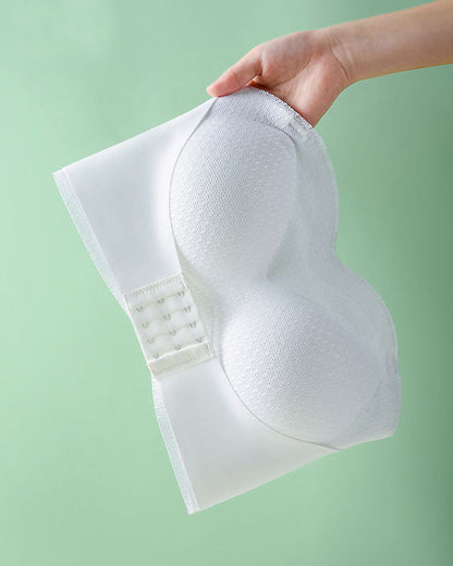 Trägerloser Rückenfreier Unsichtbarer Kabelloser Vorderverschluss Push-up BH