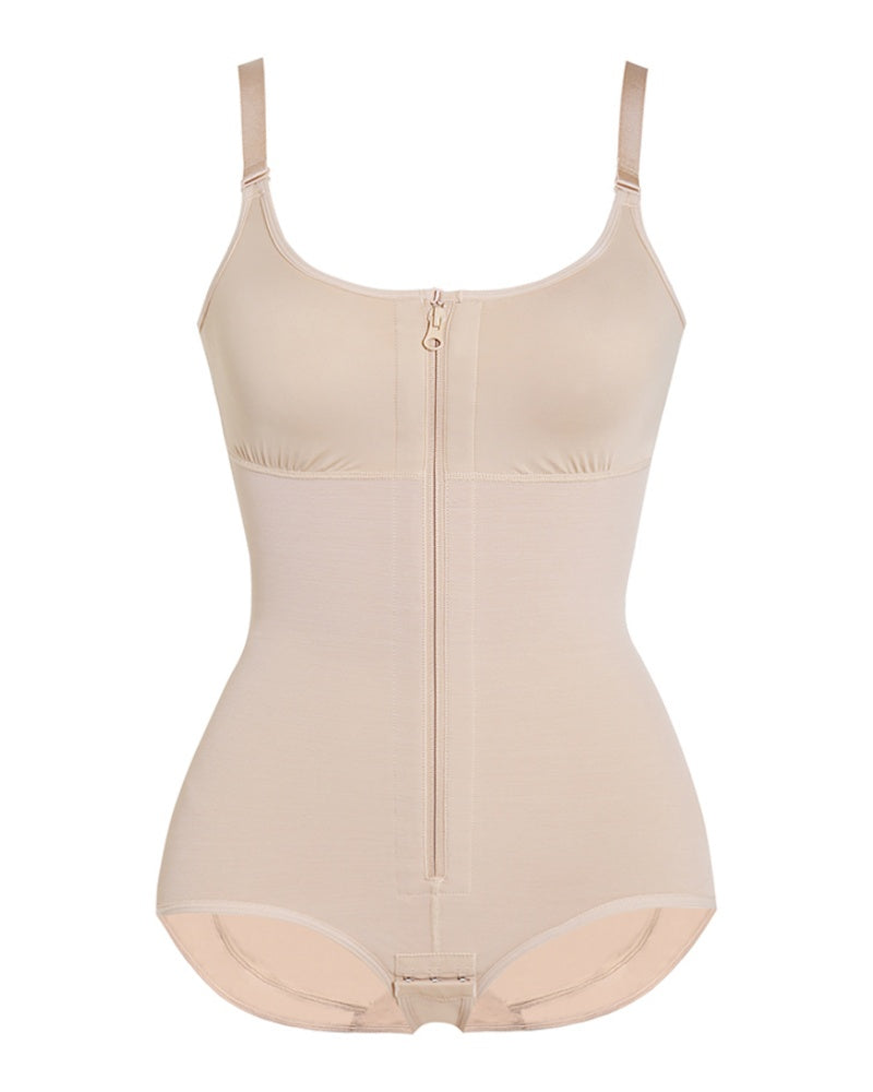 Fajas Colombianas Kompressions Bodyformer mit Reißverschluss