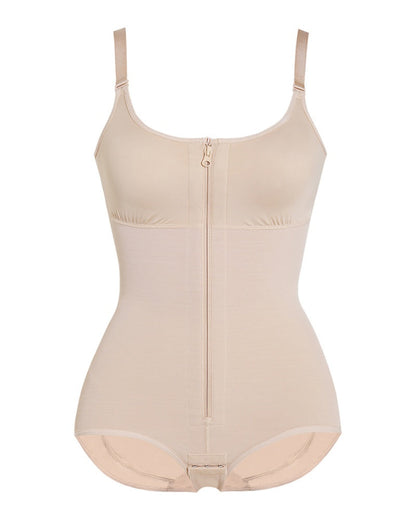 Fajas Colombianas Kompressions Bodyformer mit Reißverschluss