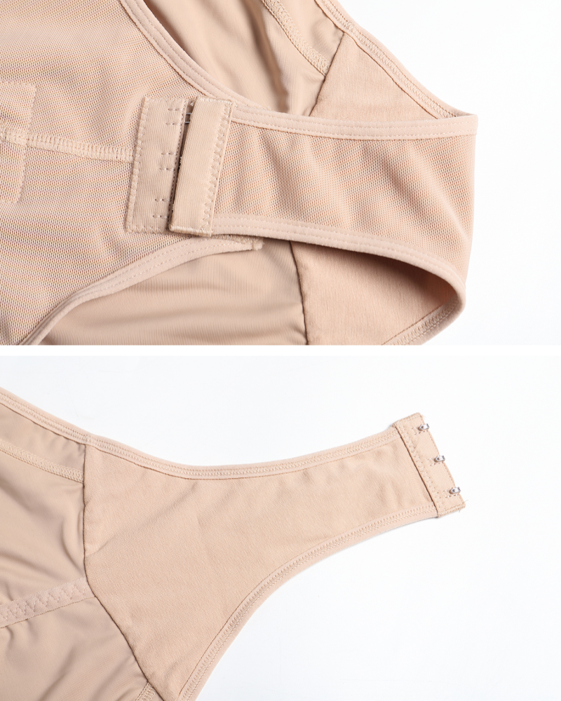 Fajas Colombianas Kompressions Bodyformer mit Reißverschluss